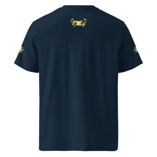 T-Shirt Dolce Vita - Unisex organic cotton creator 8211 jpg vue hera coloris - French Navy - vue dos