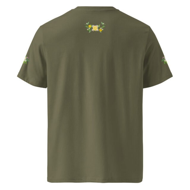 T-Shirt Dolce Vita - Unisex organic cotton creator khaki 8211 jpg vue hera - Kaki - vue dos