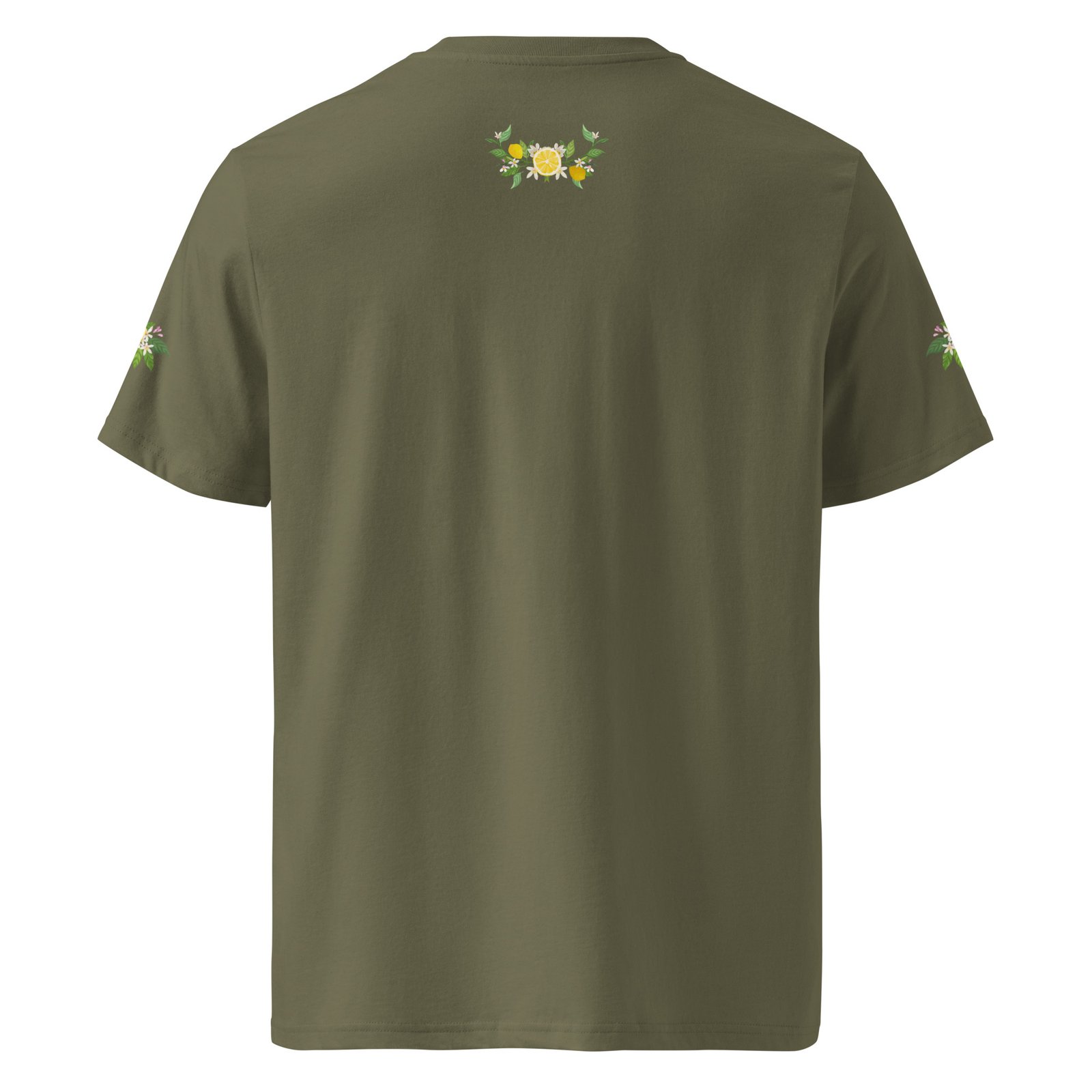T-Shirt Dolce Vita - Unisex organic cotton creator khaki 8211 jpg vue hera - Kaki - vue dos
