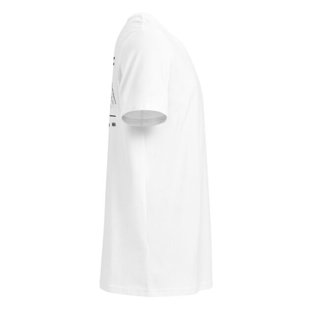 T-Shirt Mont-Blanc - Unisex organic mid light crafter 8211 jpg vue cote - Blanc - vue cote droit